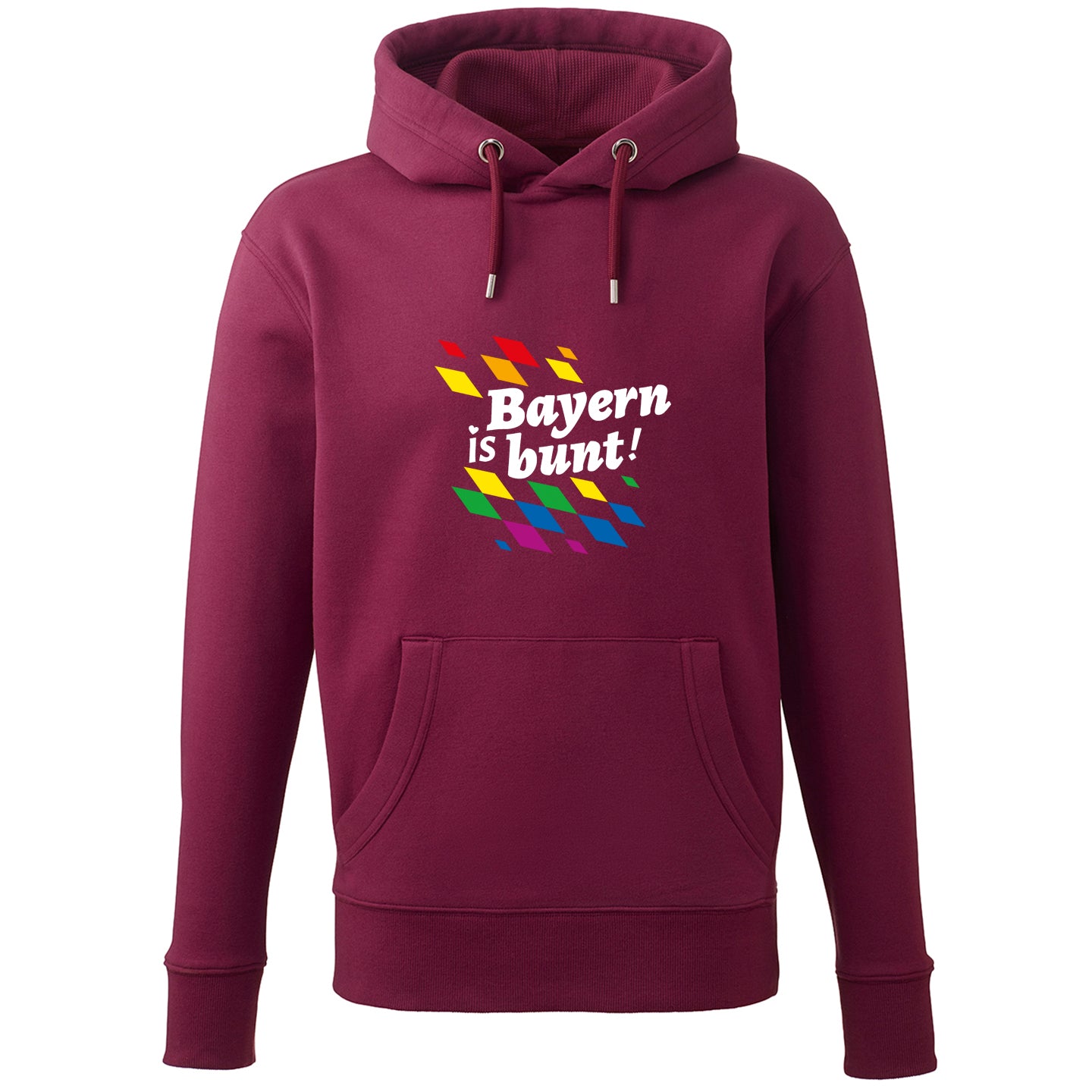 Hoodie "Bayern is bunt!" - meinherzschlag.de
