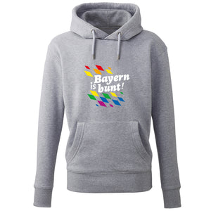 Hoodie "Bayern is bunt!" - meinherzschlag.de