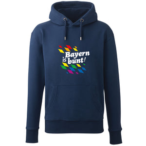 Hoodie "Bayern is bunt!" - meinherzschlag.de