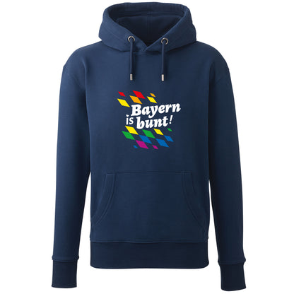 Hoodie "Bayern is bunt!" - meinherzschlag.de