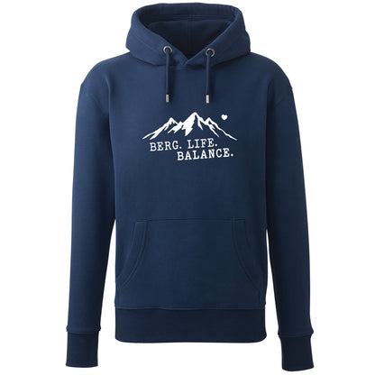 Hoodie "Berg. Life. Balance." - meinherzschlag.de