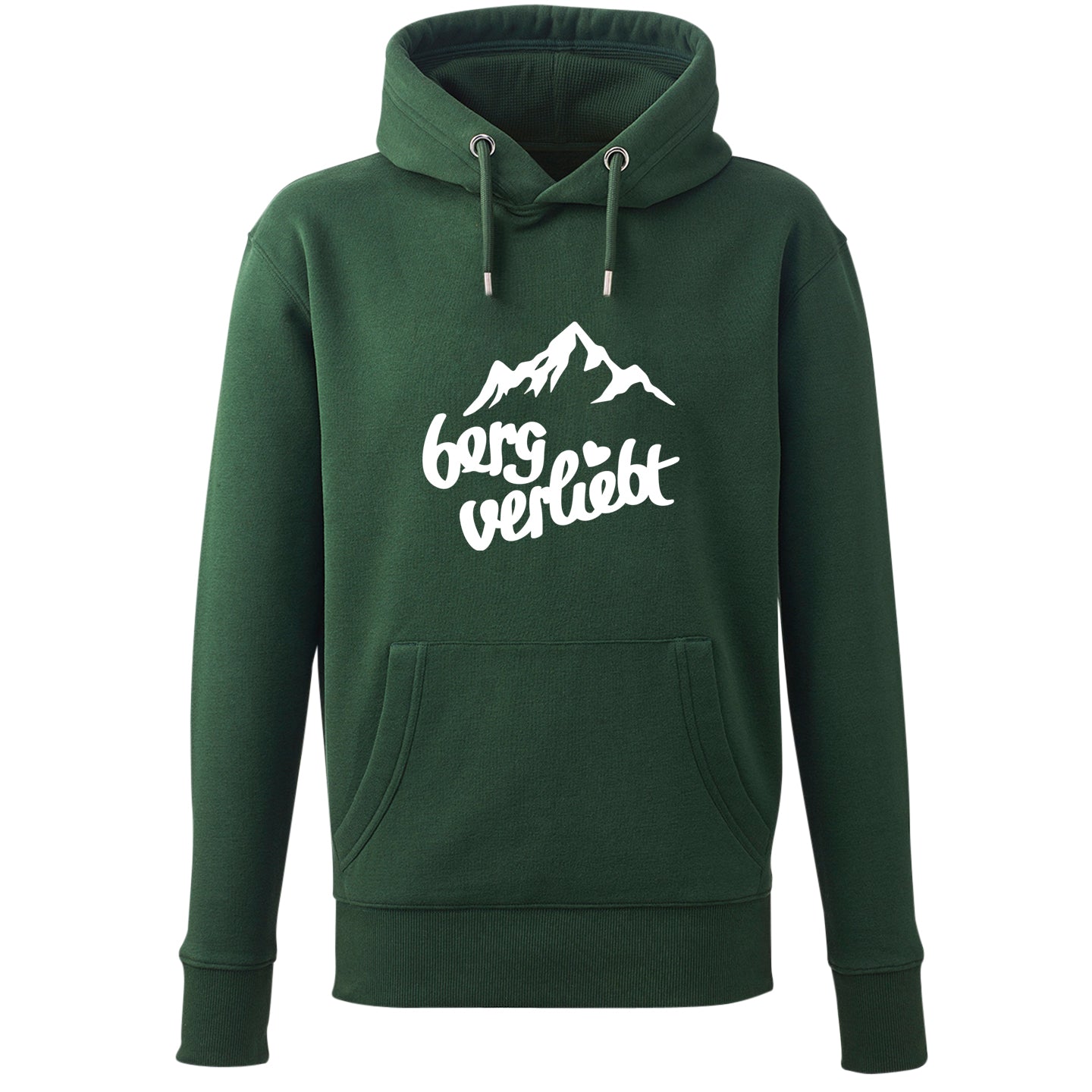 Hoodie "bergverliebt ❤" - meinherzschlag.de