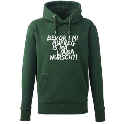 Hoodie "Bevor i mi aufreg ..." - meinherzschlag.de