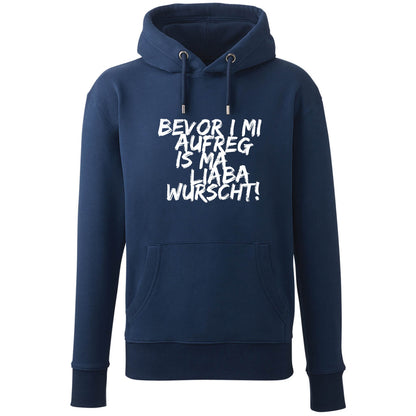 Hoodie "Bevor i mi aufreg ..." - meinherzschlag.de