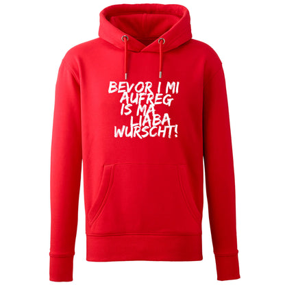 Hoodie "Bevor i mi aufreg ..." - meinherzschlag.de