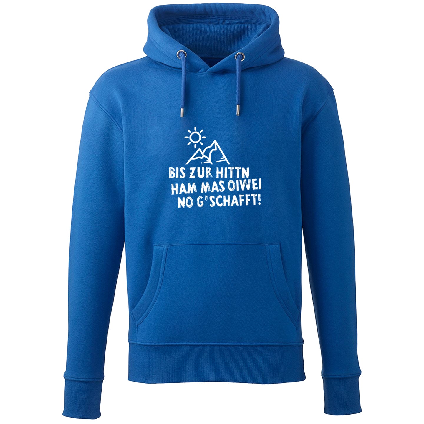 Hoodie "Bis zur Hittn" - meinherzschlag.de