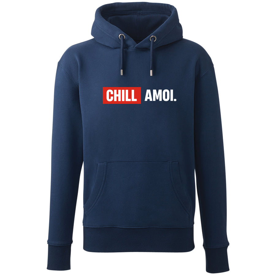 Hoodie "Chill Amoi" - meinherzschlag.de