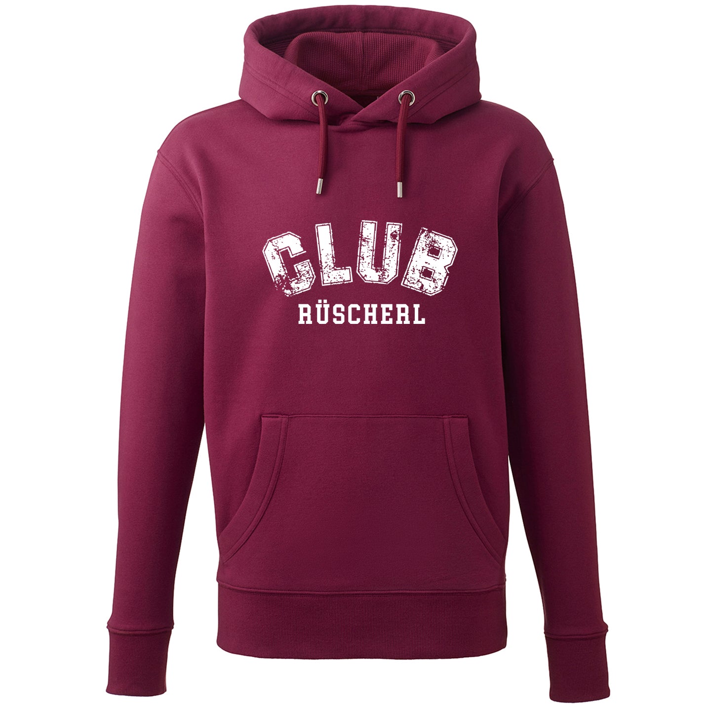 Hoodie "CLUB Rüscherl" - meinherzschlag.de