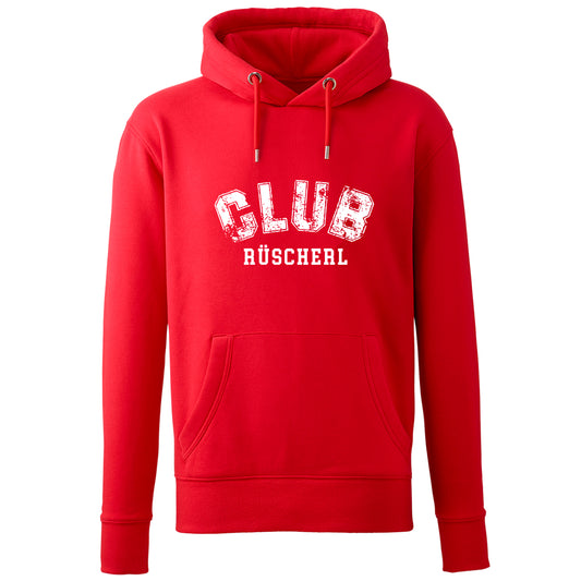 Hoodie "CLUB Rüscherl" - meinherzschlag.de
