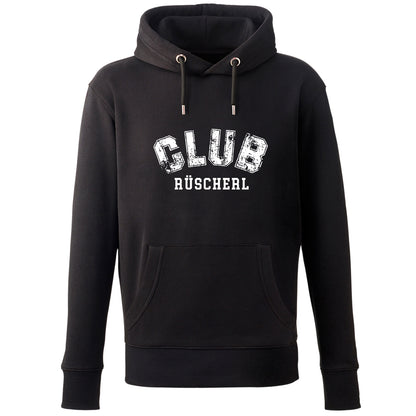 Hoodie "CLUB Rüscherl" - meinherzschlag.de