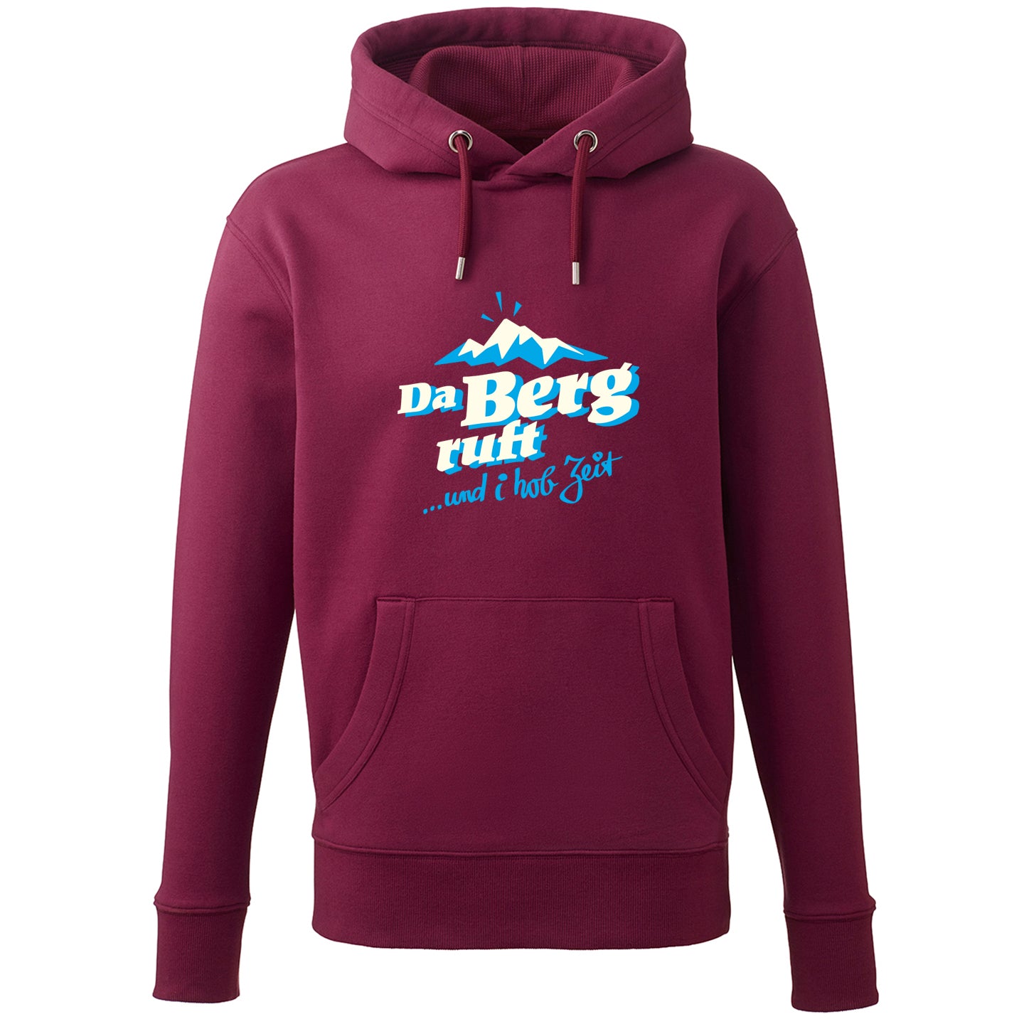Hoodie "Da Berg ruft!" - meinherzschlag.de
