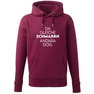Hoodie "Da gleiche Schmarrn" - meinherzschlag.de