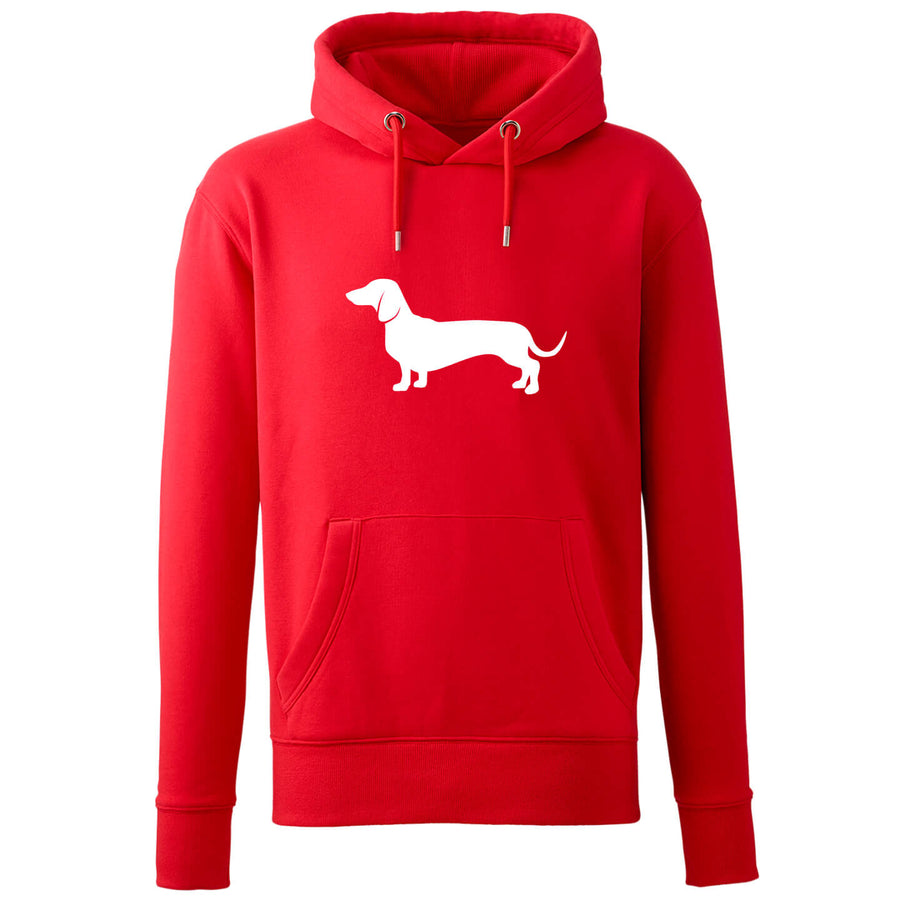 Hoodie "Dackel" - meinherzschlag.de