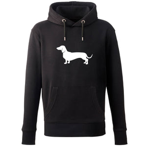 Hoodie "Dackel" - meinherzschlag.de