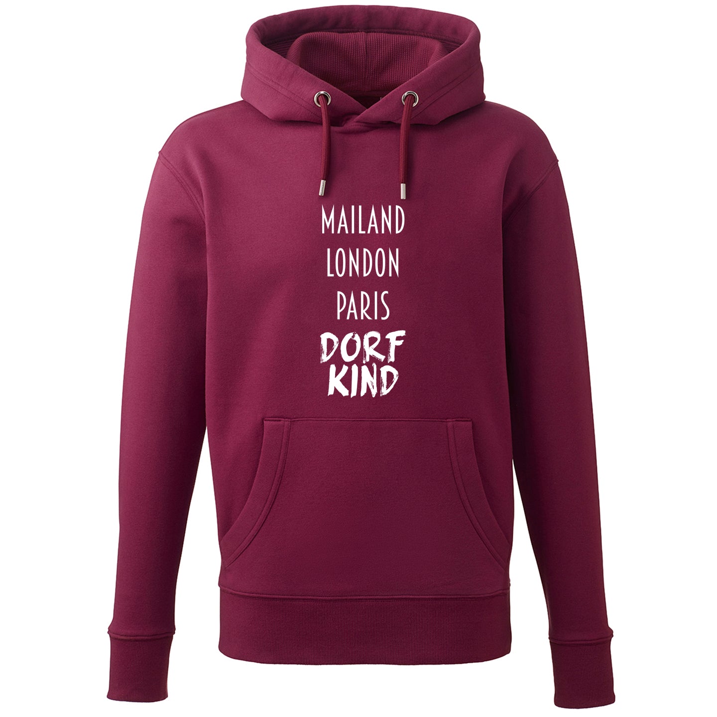 Hoodie "Dorfkind" - meinherzschlag.de