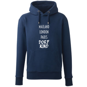 Hoodie "Dorfkind" - meinherzschlag.de