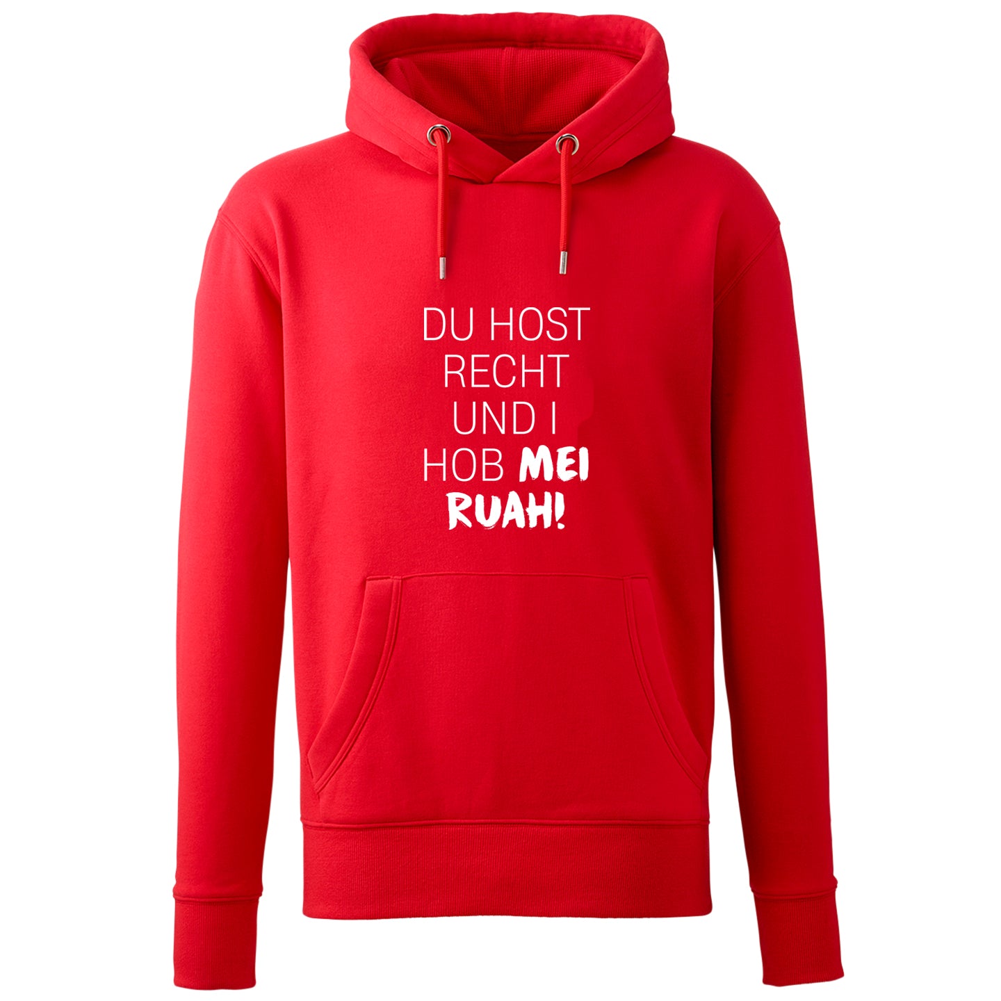 Hoodie "Du host Recht" - meinherzschlag.de
