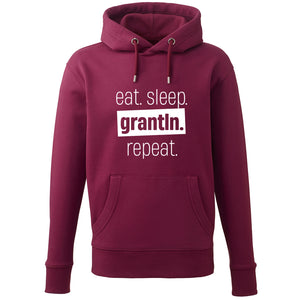 Hoodie "Eat. Sleep. Grantln. Repeat." - meinherzschlag.de