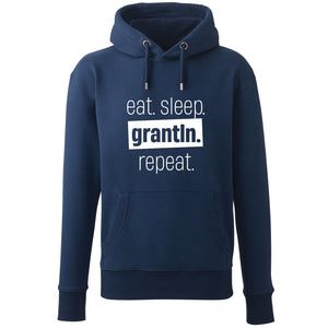Hoodie "Eat. Sleep. Grantln. Repeat." - meinherzschlag.de