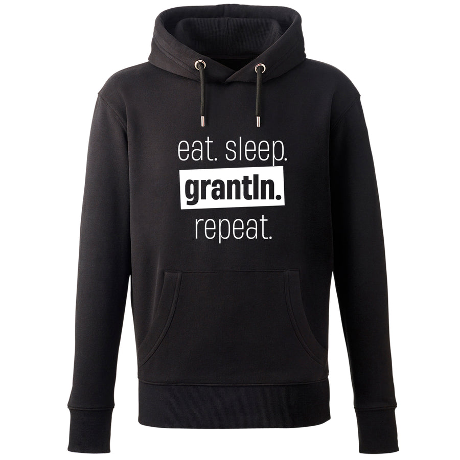 Hoodie "Eat. Sleep. Grantln. Repeat." - meinherzschlag.de