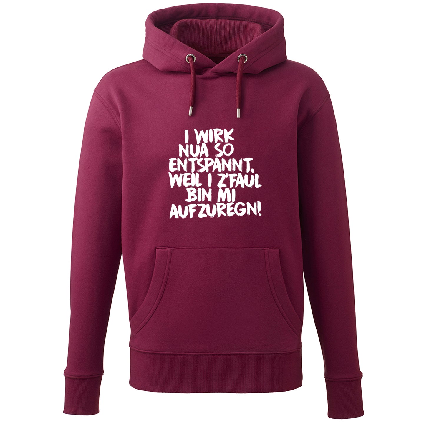 Hoodie "Entspannt" - meinherzschlag.de