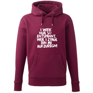 Hoodie "Entspannt" - meinherzschlag.de