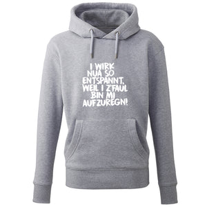 Hoodie "Entspannt" - meinherzschlag.de