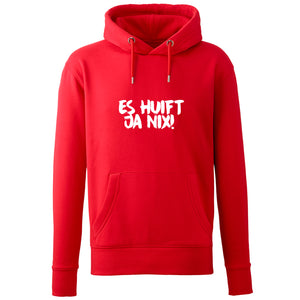 Hoodie "Es huift ja nix!" - meinherzschlag.de