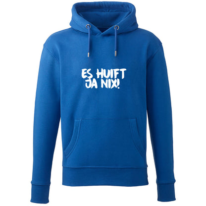 Hoodie "Es huift ja nix!" - meinherzschlag.de