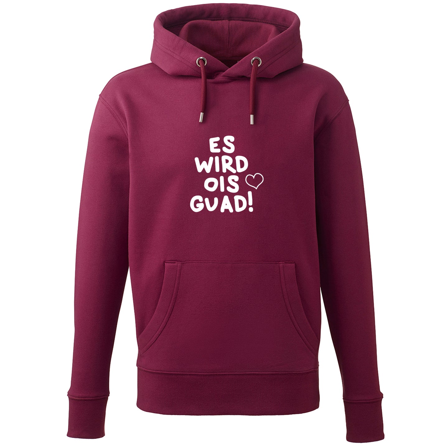Hoodie "Es wird ois guad!"