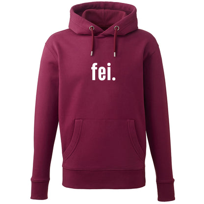 Hoodie "fei." - meinherzschlag.de