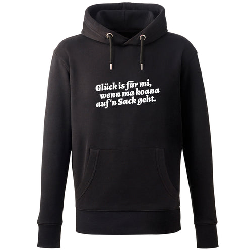 Hoodie "Glück is für mi" - meinherzschlag.de