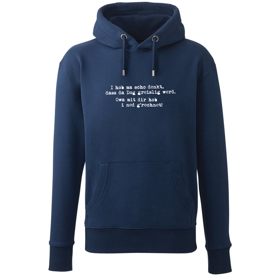 Hoodie "Greislig werd" - meinherzschlag.de