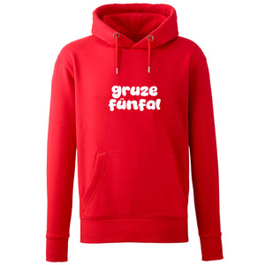 Hoodie "gruze fünfal" von meinherzschlag – Produktbild 5 von 7.