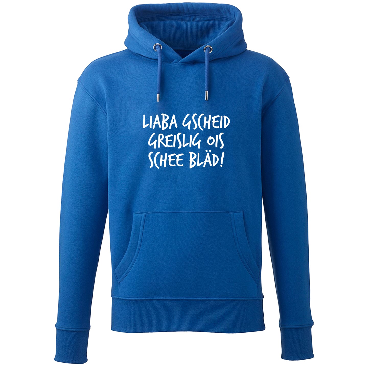 Hoodie "Gscheid greislig" - meinherzschlag.de