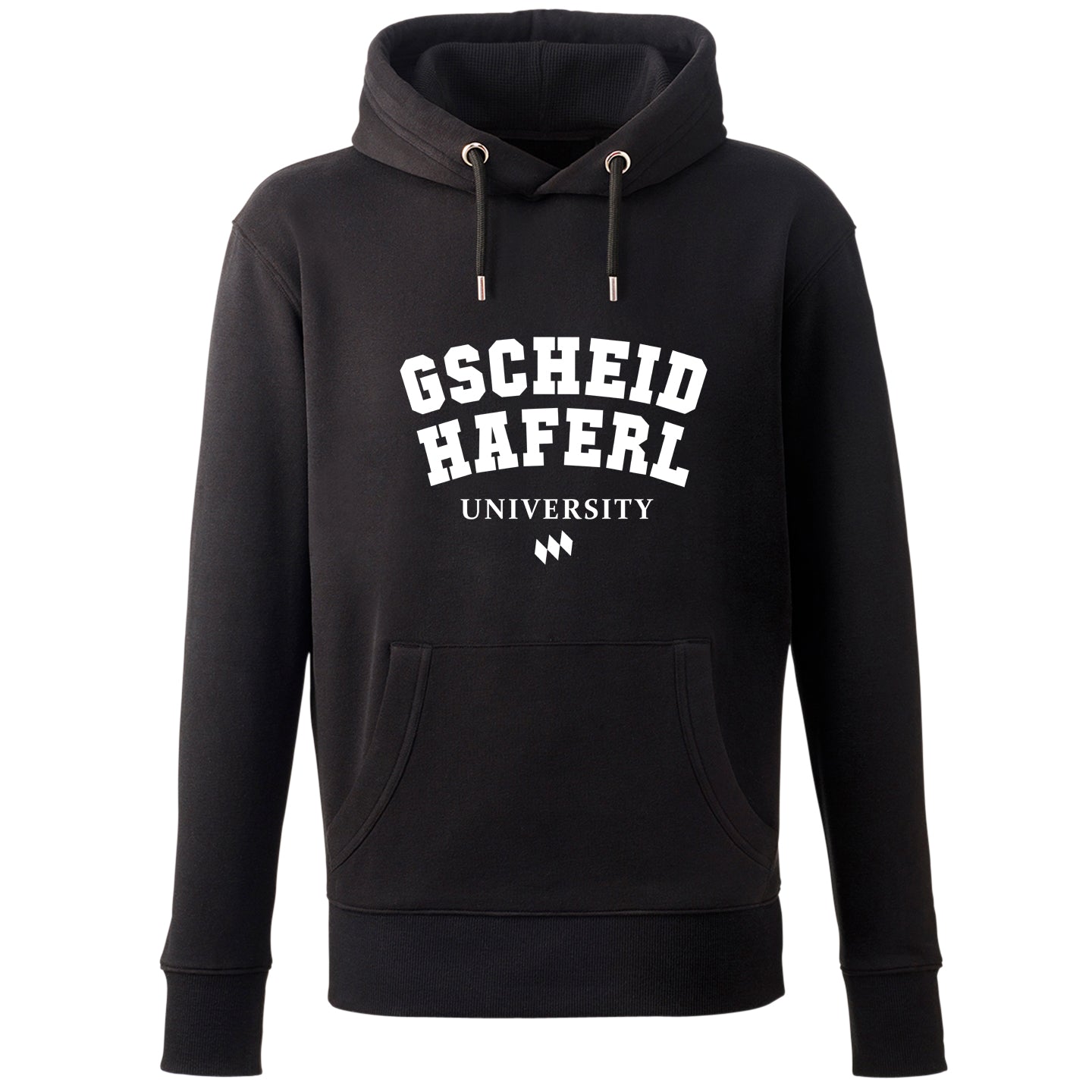 Hoodie "Gscheidhaferl University" - meinherzschlag.de