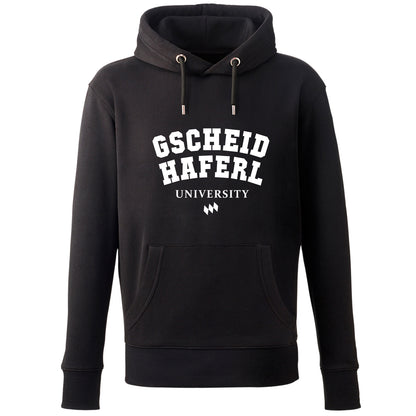 Hoodie "Gscheidhaferl University" - meinherzschlag.de