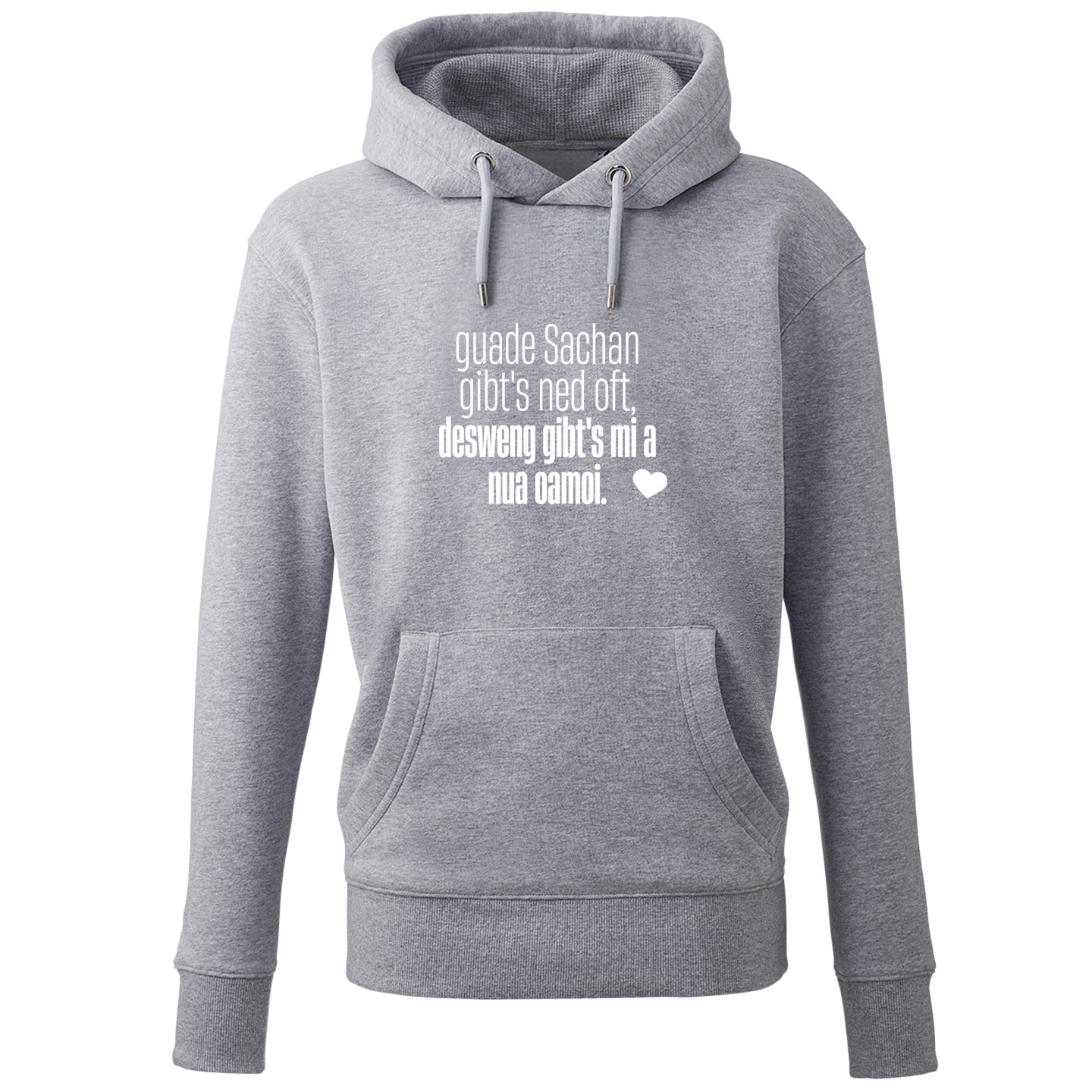 Hoodie "Guade Sachan" - meinherzschlag.de