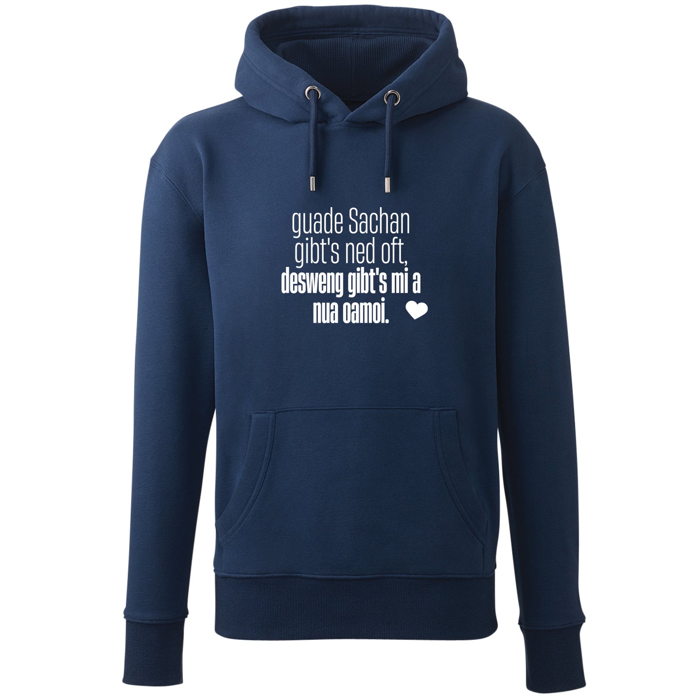 Hoodie "Guade Sachan" - meinherzschlag.de