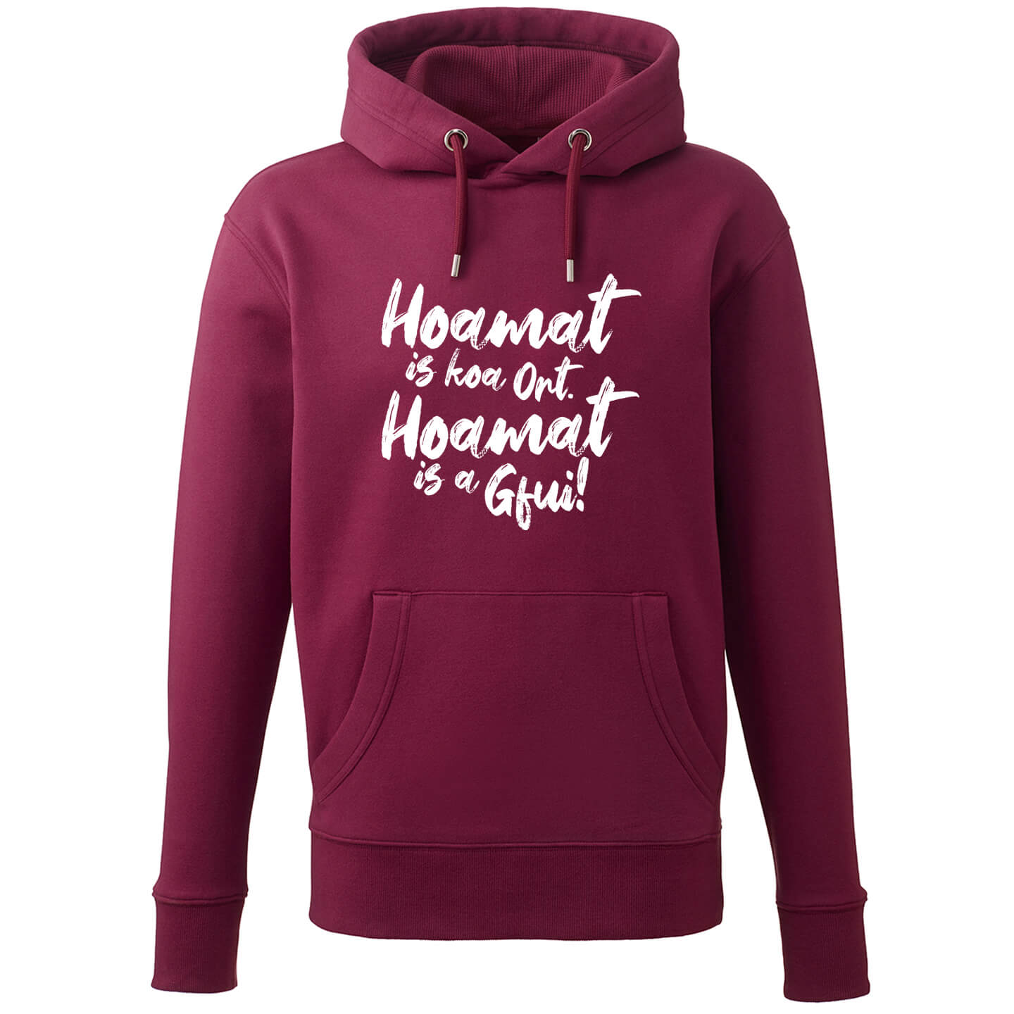 Hoodie "Hoamat is a Gfui!" - meinherzschlag.de