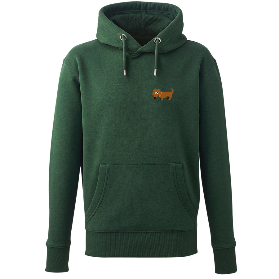Hoodie "Kloana Dackel" - meinherzschlag.de