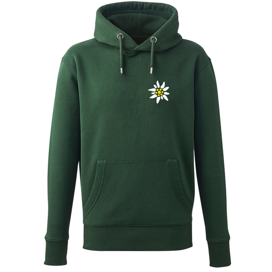 Hoodie "Kloans Edelweiß" - meinherzschlag.de