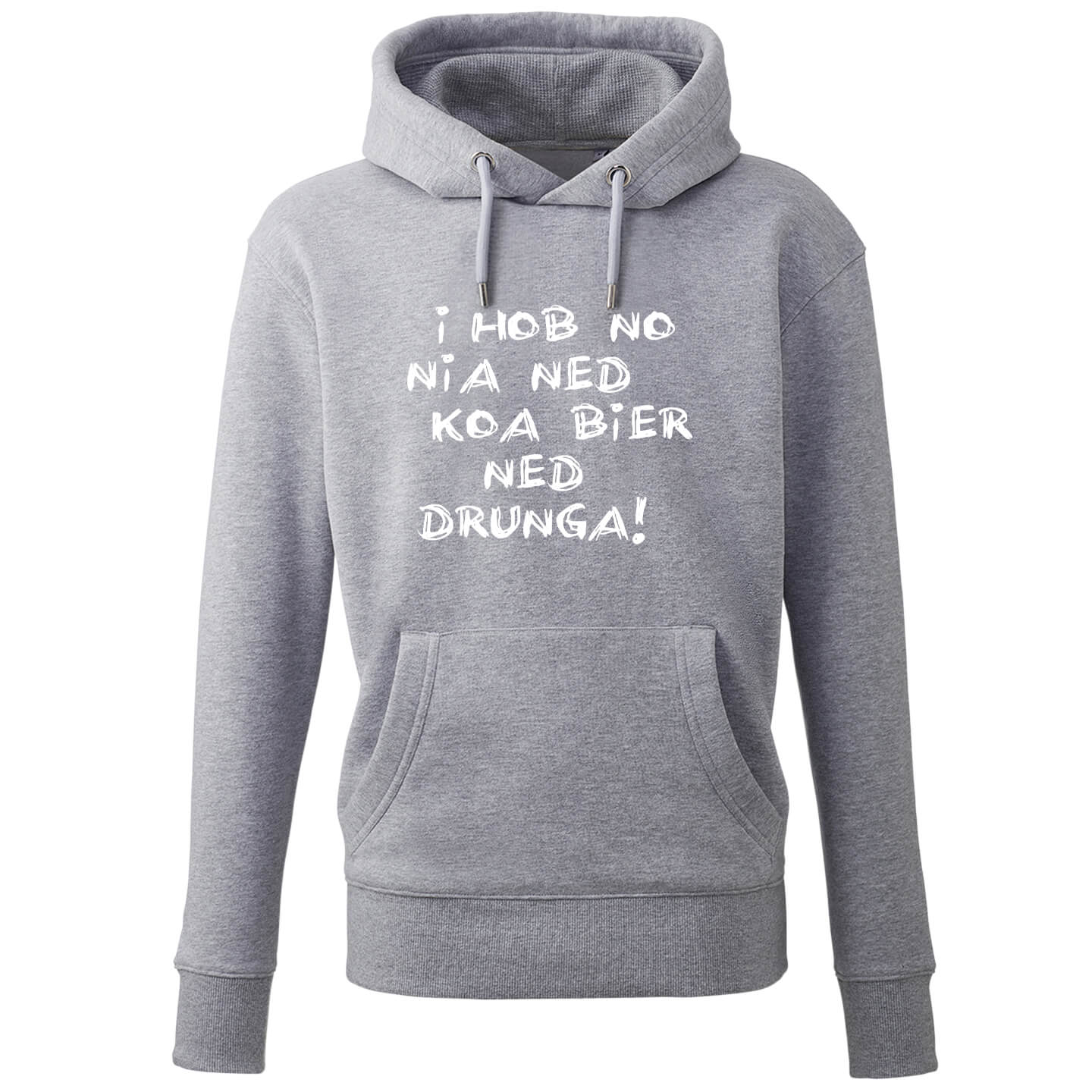 Hoodie "Koa Bier ned drunga!" - meinherzschlag.de