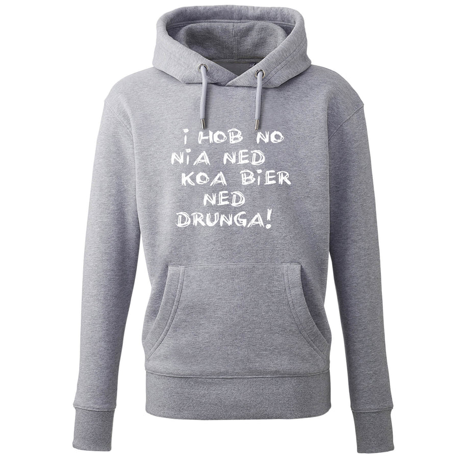 Hoodie "Koa Bier ned drunga!" - meinherzschlag.de