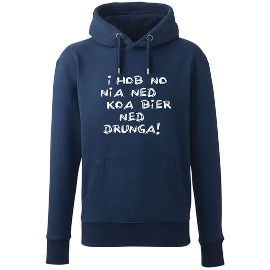 Hoodie "Koa Bier ned drunga!" - meinherzschlag.de