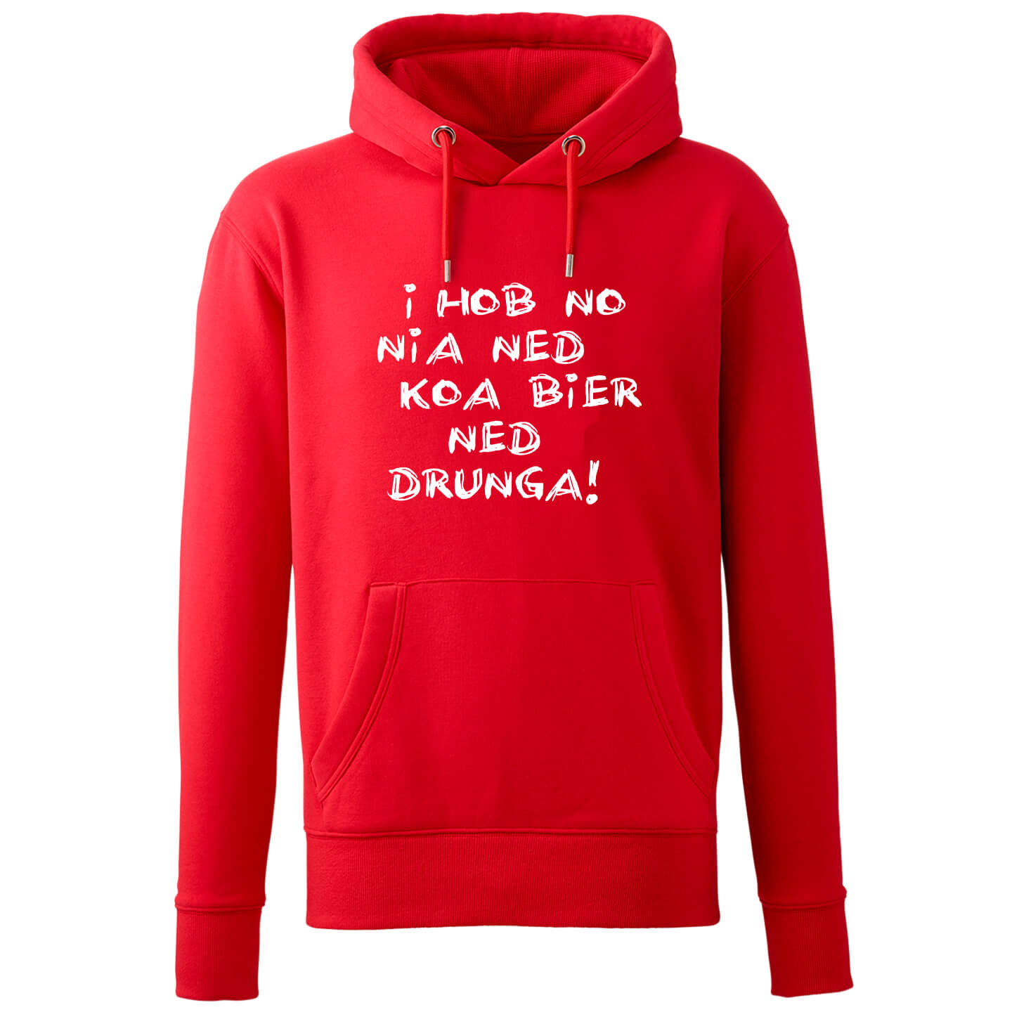 Hoodie "Koa Bier ned drunga!" - meinherzschlag.de
