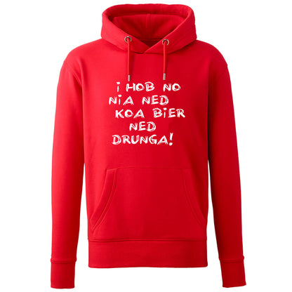 Hoodie "Koa Bier ned drunga!" - meinherzschlag.de