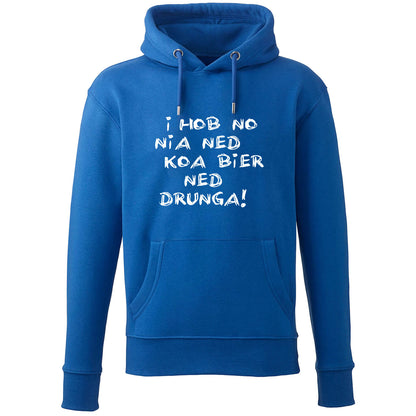 Hoodie "Koa Bier ned drunga!" - meinherzschlag.de