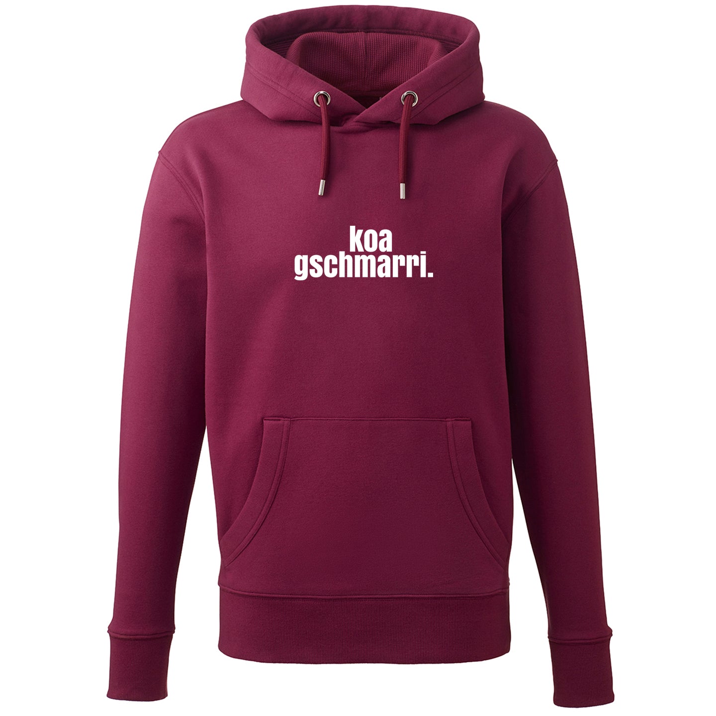 Hoodie "koa gschmarri!" - meinherzschlag.de