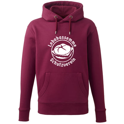 Hoodie "Leberkassemme Schutzverein" - meinherzschlag.de